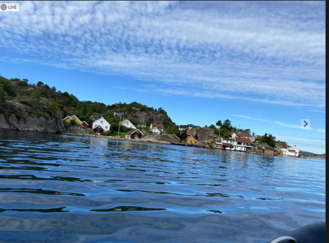 Lunvig - A Cosy Cottage In Idyllic Small Island Near Kristiansand, Sogne Екстер'єр фото