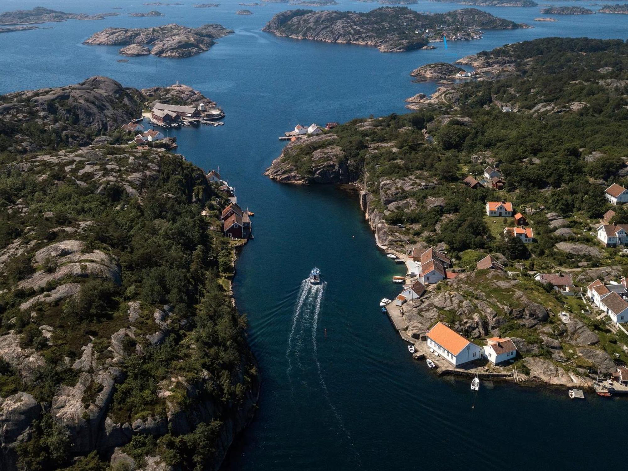 Lunvig - A Cosy Cottage In Idyllic Small Island Near Kristiansand, Sogne Екстер'єр фото